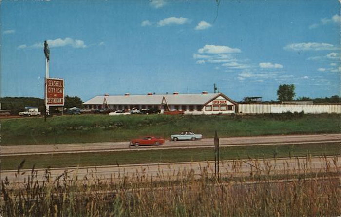 Seashell City - Vintage Postcard (newer photo)
